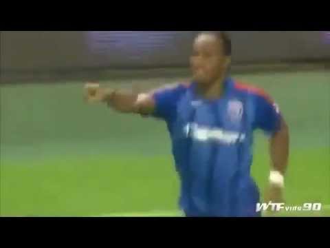 DIDIER DROGBA FIRST GOAL Shanghai Shenhua vs Hangzhou Lucheng 5:1