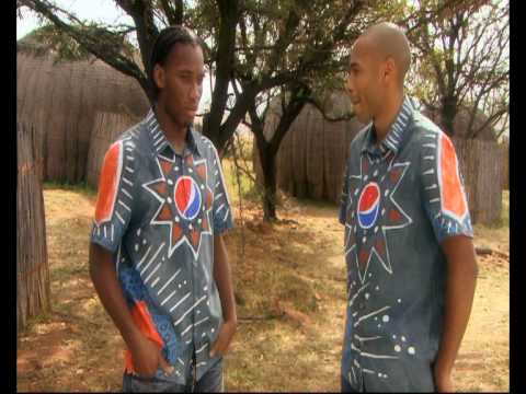 Thierry Henry Interviews Didier Drogba In Africa