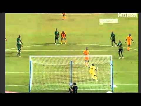 Didier Drogba rate un penalty finale CAN 2012 Zambie -- Côte d'Ivoire.