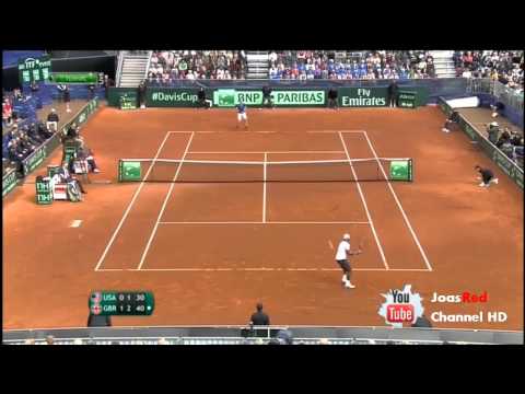 Andy Murray (GBR) Vs Donald Young (USA) DAVIS CUP 2014 (HD)