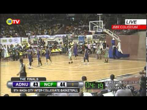 ADNU vs NCF Championships Game 1 - 9th Naga City Inter-Collegiate Basketball Tournament