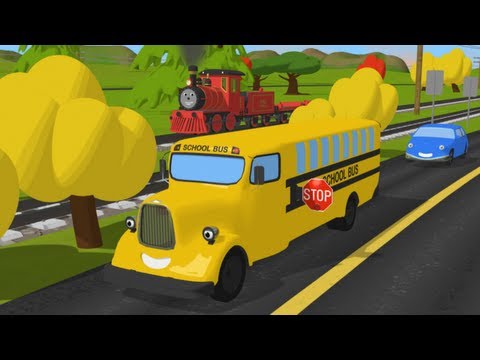 Help Shawn The Train teach the car about traffic signs!