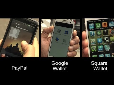 Google Wallet vs. Square Wallet vs. PayPal: a mobile wallet field test