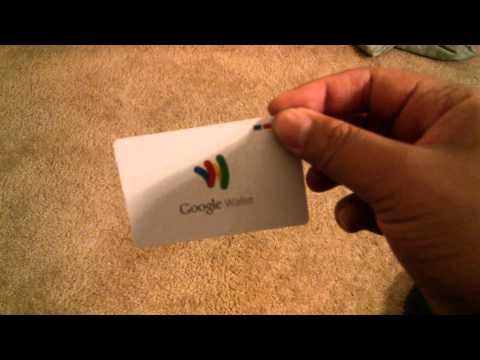 The new Google Wallet card!