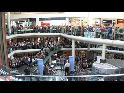 RTÉ Radio 1 Flash Mob Hallelujah Chorus in Dundrum Town Centre.