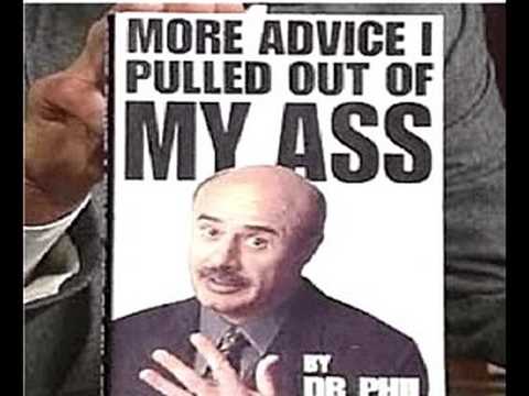 Dr Phil calls an old man, funny as Hell!