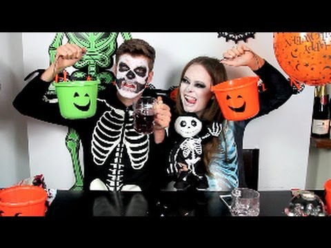 HALLOWEEN CHALLENGE! | TANYA BURR & JIM CHAPMAN