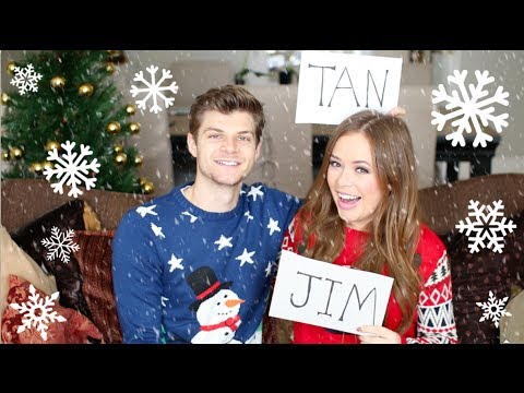 Christmas Mr & Mrs Challenge! | Tanya & Jim!