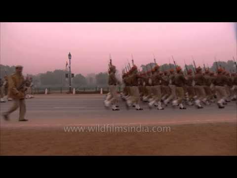 Three wings of Indian Armed Forces at Rajpath for Republic Day