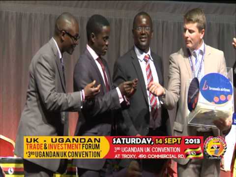 Brussels raffle at the 3rd Ugandan UK Convention - 14th Sept 2013