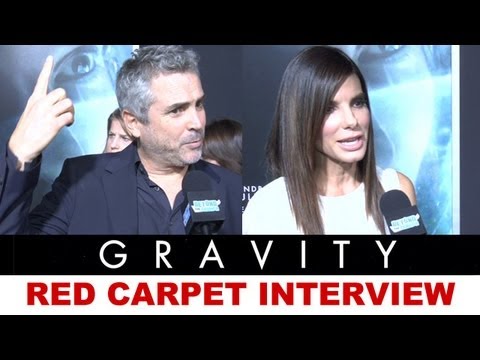 Gravity 2013 Red Carpet Interview - Sandra Bullock, Alfonso Cuaron : Beyond The Trailer