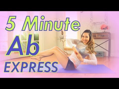 5 Minute Ab Express Workout | POP Pilates