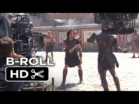 Pompeii Complete B-ROLL (2014) - Kit Harington, Kiefer Sutherland Movie HD