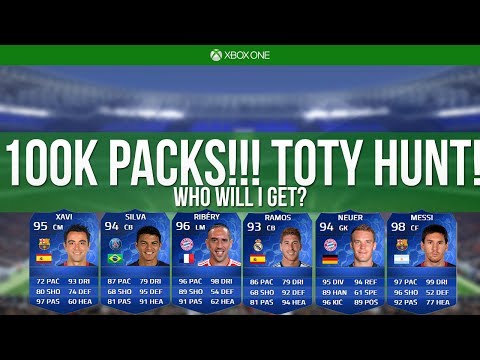 Fifa 14 |100K PACKS! TOTY PACK OPENING!Searching for The WHOLE TOTY