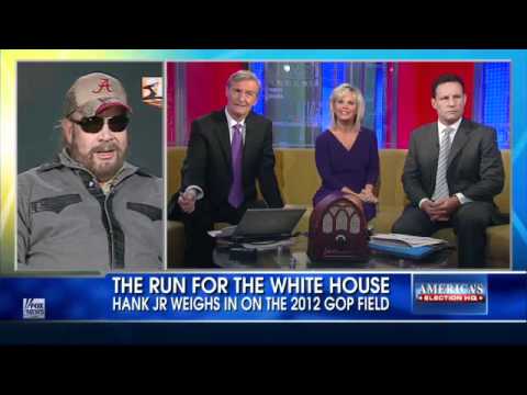 Hank Williams Jr. Compares Obama to Hitler.- Fox & Friends - 10/3/11