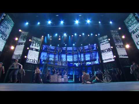 NEWSIES (Broadway) - Medley [LIVE @ The 2012 Tony Awards]