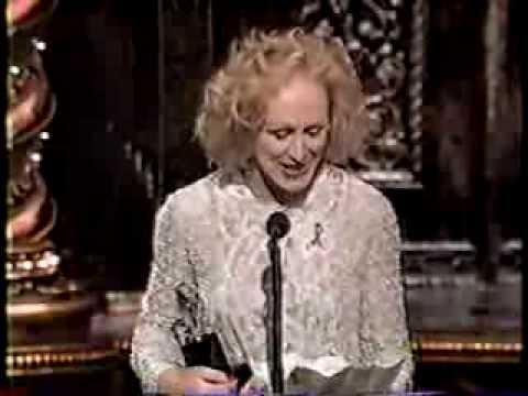 Glenn Close wins 1995 Tony Award for Best Actress in a Musical