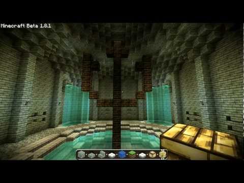 Minecraft Let's Build - a Roman Temple of Neptune!