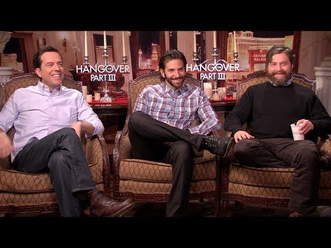 THE HANGOVER PART III Interviews: Bradley Cooper, Ed Helms, Zach Galifianakis and Ken Jeong