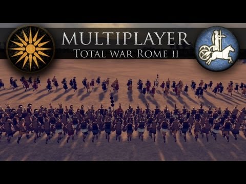 Total War: Rome II - Macedon vs Iceni (Online Battle #4)