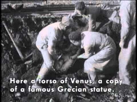 Footage of the excavations of Ostia in 1939