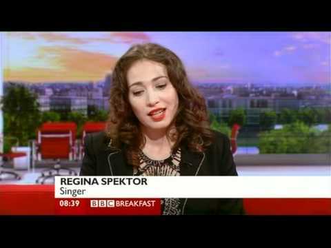 Regina Spektor Small Town Moon Interview BBC Breakfast 2012