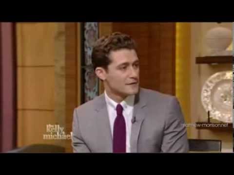 Matthew Morrison on Kelly and Michael - August 2 2013