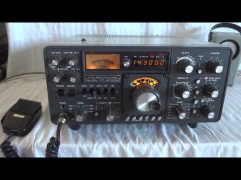 Classic Yaesu FT-902DM Hf SSB ham radio transceiver all-mode