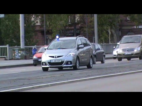 Werttransporter Deutsche Bundesbank + Polizei Frankfurt