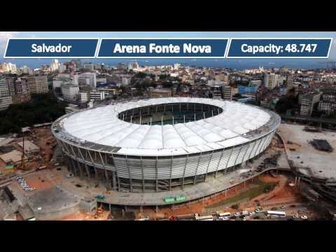 FIFA World Cup 2014 Brazil - All Stadiums (HD)