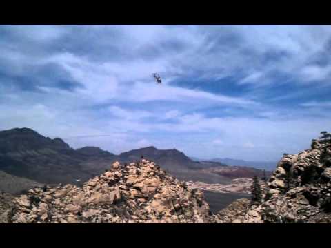 LVMPD SAR Training- Ice Box Canyon with Helicopter Short Haul Tandem Extraction 5-11