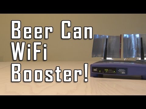 Beer Can WiFi Booster!