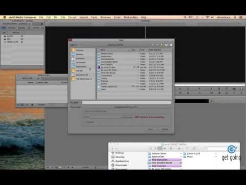 Avid Media Composer 7 Tutorial | Importing Media Part 1