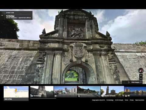 Intramuros on Google Street View