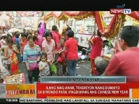 BT: Ilang mag-anak, tradisyon nang dumayo sa Binondo para ipagdiwang ang Chinese New Year