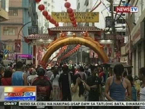 NTG: Chinese New Year, ipinagdiriwang sa Binondo