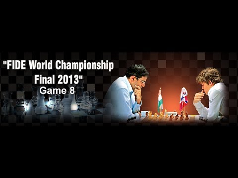 Game 8 - Viswanthan Anand vs Magnus Carlsen | FIDE World Championship 2013