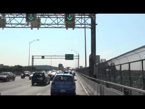 Traversée du pont Jacques-Cartier