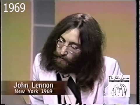 John Lennon & Yoko Ono Famous TV Appearance July 10,1969