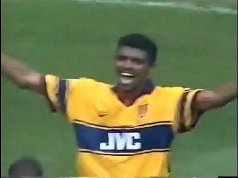 Boro v Arsenal 1998-99 KANU BACKHEEL GOAL