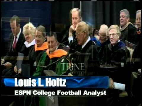 Lou Holtz Commencement Speech at Trine university