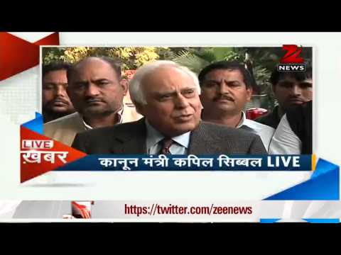 Tehelka case: Kapil Sibal accuses BJP, RSS of vilifying him