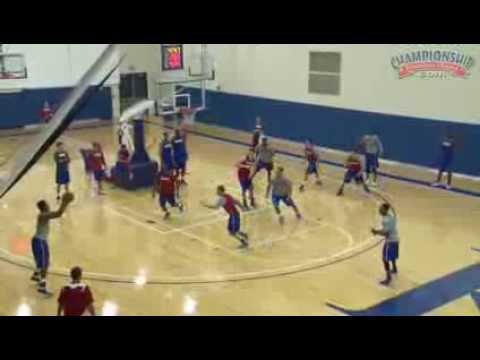 Bill Self: Basketball Open Practice ~ Zone Offense