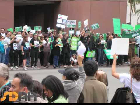 San Diego Iran election protest