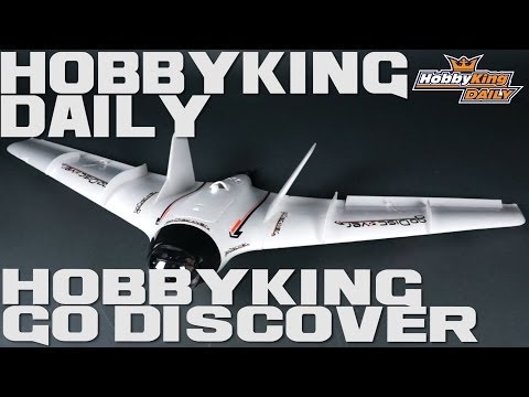 HobbyKing Daily - Go Discover PnF 1600mm FPV flying wing.