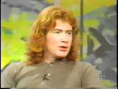 Megadeth - Dave Mustaine Interview (CBC's Midday 1995)