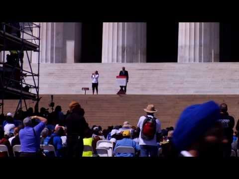 Eric Holder, Attorney General of the United States of America, at the March on Washington