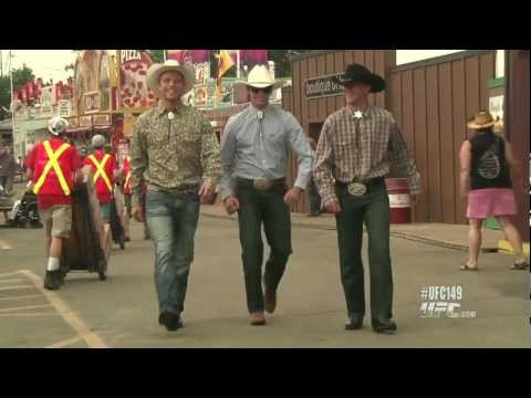 The UFC in Calgary - Western Wear