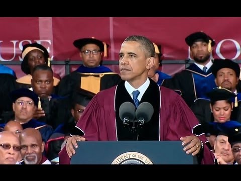 President Obama Delivers Morehouse College Commencement Address