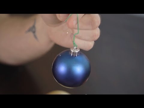 Easy Ornament Hanger Substitute - DIY Quick Tips